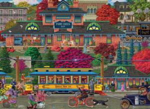 Trolley Station Train Jigsaw Puzzle By Cobble Hill