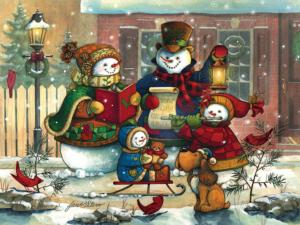 Song for the Season Domestic Scene Jigsaw Puzzle By Cobble Hill