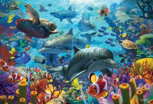 9000 Pieces Underwater Life Jigsaw Puzzle New Puzzles Piece Aquarium Fish 