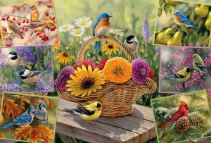 Rosemary's Birds Collage Jigsaw Puzzle By Cobble Hill