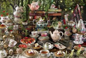 Mad Hatter's Tea Party Movies & TV Jigsaw Puzzle By Cobble Hill