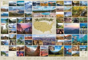 National Parks of the United States National Parks Jigsaw Puzzle By Cobble Hill