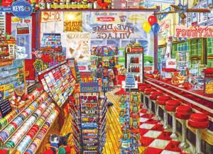 The Local Five And Dime Nostalgic & Retro Jigsaw Puzzle By RoseArt