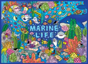 Marine Life Fish Jigsaw Puzzle By Soonness
