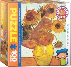 Twelve Sunflowers Sunflower Children's Puzzles By Eurographics