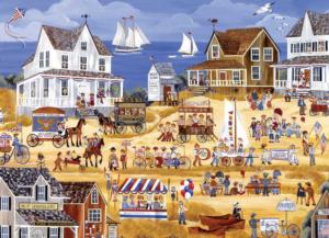 The 4th of July Parade Seascape / Coastal Living Jigsaw Puzzle By Eurographics