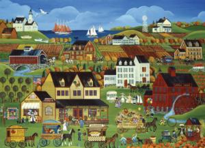 Harvest Days in Cove Point Thanksgiving Large Piece By Eurographics