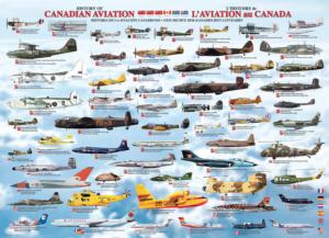 History of Canadian Aviation Canada Jigsaw Puzzle By Eurographics