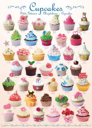 Cupcakes Dessert & Sweets Jigsaw Puzzle By Eurographics