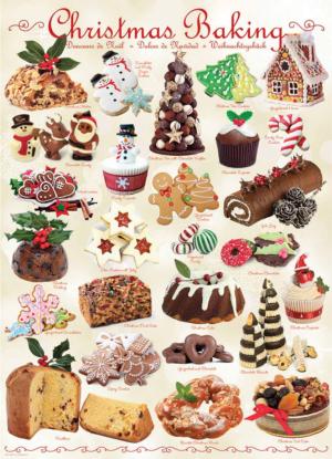 Christmas Baking Dessert & Sweets Jigsaw Puzzle By Eurographics