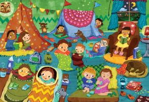 Pajama Party (Party Time!) Children's Cartoon Children's Puzzles By Eurographics