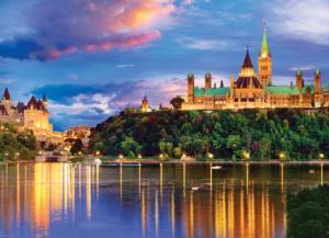 Ottawa - Parliament Hill Lakes & Rivers Jigsaw Puzzle By Eurographics