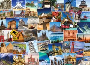 World Travel Jigsaw Puzzle By Eurographics