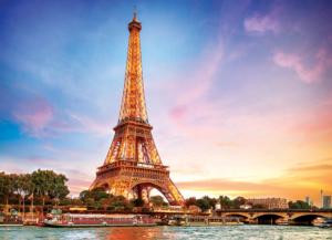 Paris Eiffel Tower Europe Jigsaw Puzzle By Eurographics