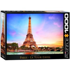 Paris Eiffel Tower Europe Jigsaw Puzzle By Eurographics