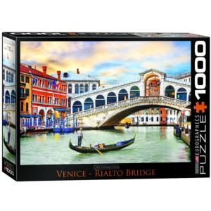 Venice - Rialto Bridge - Scratch and Dent Europe Jigsaw Puzzle By Eurographics
