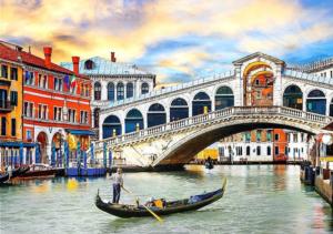 Venice - Rialto Bridge Italy Jigsaw Puzzle By Eurographics