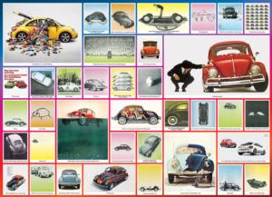 The VW Beetle Collage Jigsaw Puzzle By Eurographics