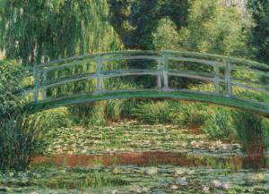 The Japanese Footbridge Impressionism & Post-Impressionism Jigsaw Puzzle By Eurographics