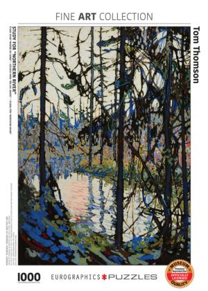 Study for Northern River Lakes & Rivers Jigsaw Puzzle By Eurographics