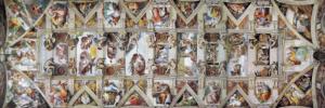 The Sistine Chapel Ceiling Churches Panoramic Puzzle By Eurographics