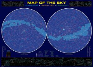 Map of the Sky Science Jigsaw Puzzle By Eurographics