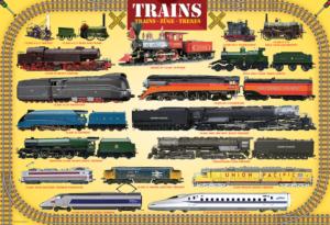 Trains Train Jigsaw Puzzle By Eurographics