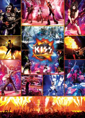 KISS The Hottest Show on Earth Collage Jigsaw Puzzle By Eurographics