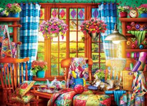 Quilting Craft Room Quilting & Crafts Jigsaw Puzzle By Eurographics