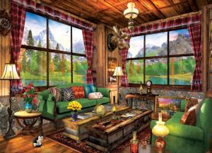 Cozy Cabin Cottage / Cabin Jigsaw Puzzle By Eurographics