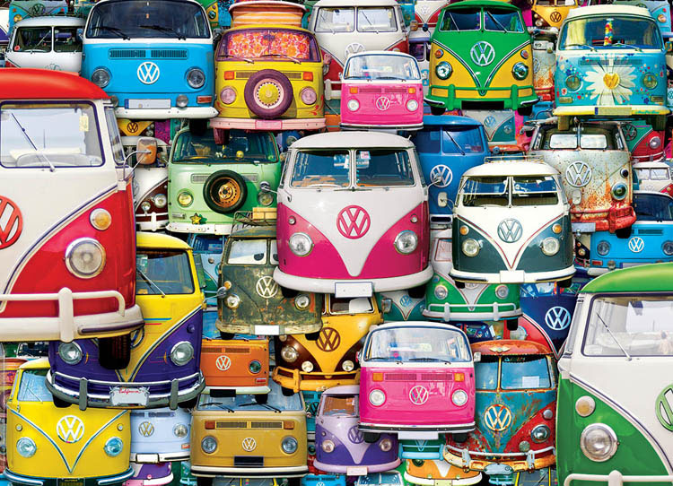 Funky Jam Cars Jigsaw Puzzle By Eurographics