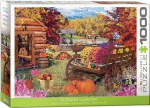 Autumn Garden Flowers Jigsaw Puzzle By Eurographics