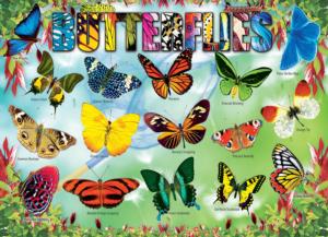 Butterflies Butterflies and Insects Children's Puzzles By Eurographics