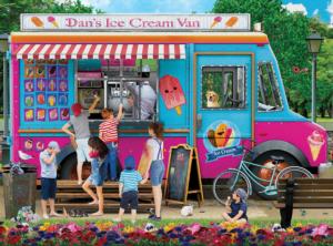 Dan's Ice Cream Van Sweets Jigsaw Puzzle By Eurographics