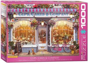 Cups, Cakes & Company Dessert & Sweets Jigsaw Puzzle By Eurographics