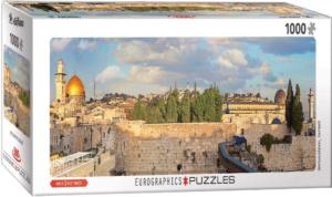 Jerusalem Panoramic Puzzle Travel Panoramic Puzzle By Eurographics