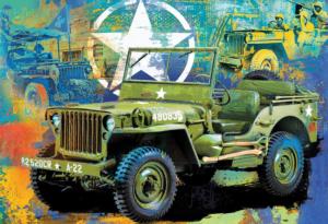 Military Jeep Military / Warfare Tin Packaging By Eurographics