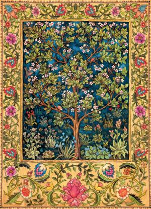 Tree of Life Tapestry - Scratch and Dent Fine Art Jigsaw Puzzle By Eurographics