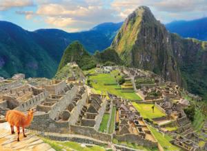 Peru - Machu Pichu - Scratch and Dent Animals Jigsaw Puzzle By Eurographics