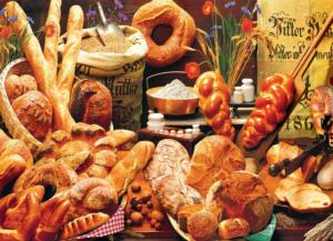 Bread Table - Scratch and Dent Food and Drink Jigsaw Puzzle By Eurographics