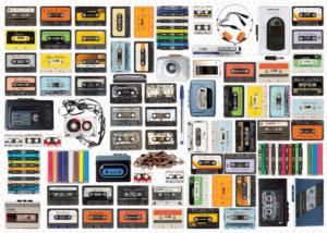 Cassette Player Tin Nostalgic & Retro Tin Packaging By Eurographics