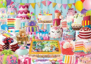 Birthday Cake Party Sweets Jigsaw Puzzle By Eurographics