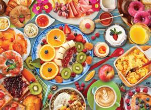 Breakfast Table Food and Drink Jigsaw Puzzle By Eurographics