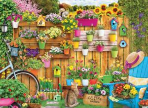 Flower Pots Fence Flower & Garden Jigsaw Puzzle By Eurographics