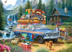 Loading the Wagoneer  Camping Jigsaw Puzzle By Eurographics