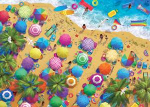 Beach Summer Fun Beach & Ocean Jigsaw Puzzle By Eurographics