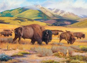 Roaming the Plains Nature Jigsaw Puzzle By Eurographics