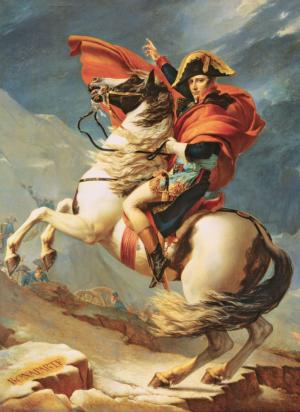 Napoleon Crossing the Alps Fine Art Jigsaw Puzzle By Eurographics