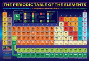 The Periodic Table of the Elements Science Children's Puzzles By Eurographics