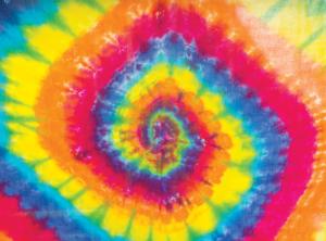 Rainbow Tie-dye Rainbow & Gradient Jigsaw Puzzle By Serious Puzzles